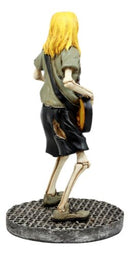 Day Of The Dead Skeleton Bass Player Figurine Rock Band From Hell Underworld