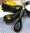 Pack Of 10 Artistic Textured Speckled Black Ceramic Zen Ladle Hook Soup Spoons