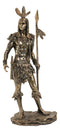 Ebros Large American Indian Warrior with Spear 19.75 inches Tall Figurine Resin