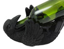 Ebros Macabre Potion Raven Crow Mystical Wine Bottle Holder Figurine