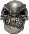 Ebros UFO Aqua Aeon Alien Invader Skull Statue 6.5" Long Skeleton Head Decor