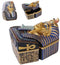 Egyptian King Pharaoh Tutankhamun Hieroglyphic Golden Decorative Jewelry Box