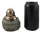 Lucky Buddha With Golden Nugget & Coins Figurine Buddhism Eastern Enlightenment