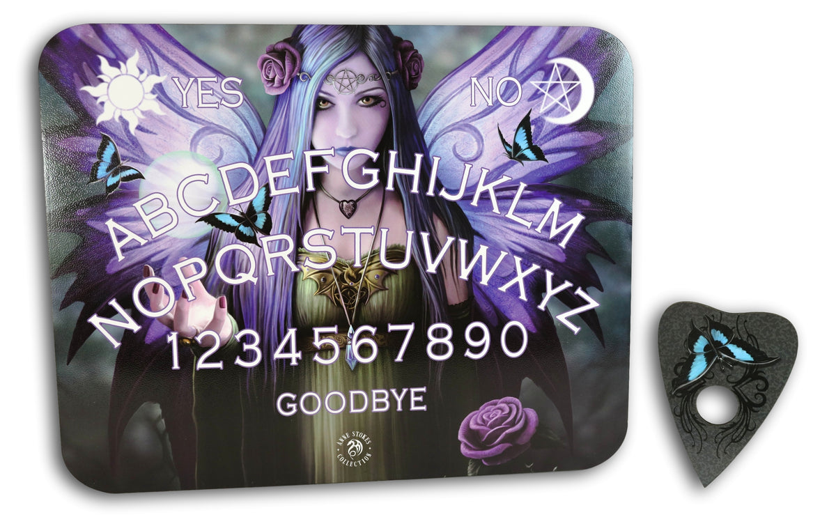 Anne Stokes Mystic Aura Fairy Paranormal Ouija Spirit Board Game With Planchette