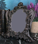 Gothic Nosferatu Vampire Dragons Bat Skulls Roses Table Or Wall Hanging Mirror