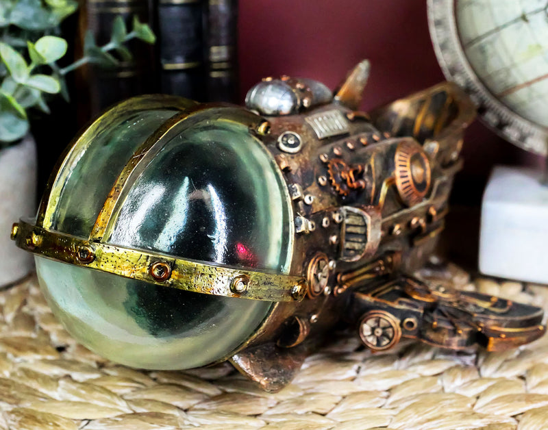 Steampunk Universe Space Exploration Spaceship Collectible Fantasy Figurine