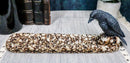 Macabre Raven Crow Perching On Heap Of Skull Incense Burner or Holder