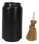 Wicca Occult Witch Broom Magick Broomstick With Pentagram Pendant Lucky Charm