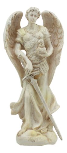 Ebros Catholic Saint Jegudiel Jehudiel Archangel Statue 5"H Laudation Reward Of God - Ebros Gift