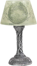 Ebros Celtic Sacred Tree Of Life Mini LED Night Light Figurine 7"H Table Courtesy Lamp