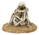 Day Of The Dead Love Never Dies Castaway Wedding Skeleton Couple Hugging Statue