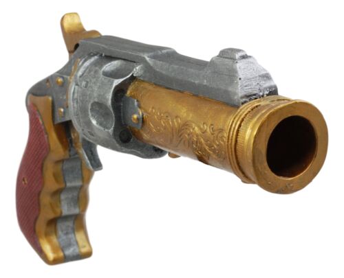 Ebros Colonel Fizziwigs Vintage Design Decorative Steampunk Gun Pistol Prototype Figurine 8" Long Victorian Sci Fi Decor Prop Statue