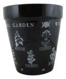 Witches Spell Herbs Garden Triple Moon Wicca Witch Flower Herbs Planter Pot