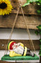 Whimsical Rasta Hippie Mr Gnome Smoking Stash On Weed Bench Wall Or Tree Hanger