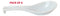 Ebros Made In Japan Ceramic Glossy White Soup Spoons With Ladle Hook Set Of 6