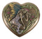 Ebros Resting Fairy By The Pond Heart Shaped Jewelry Box Figurine Fantasy Myth Legend