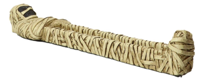 Egyptian King Tut Dead Sarcophagus Mummy In Bandage Stick Incense Holder Burner