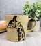 Ebros Ceramic Animal Spirit Long Necked Giraffe Print Drinking Beverage Mug 16oz