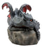 Spyro Resting Baby Dragon Hatchling Garden Statue 10"H Faux Stone Resin Finish