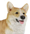 Large 18.5" Long Sitting Realistic Lifelike Welsh Corgi Dog Statue Home Decor