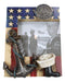 American Flag Navy Sailor Medal With Anchor Hat And Boot 5"X7" Picture Frame