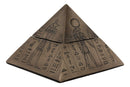 Ebros Ancient Egyptian Isis Sekhmet Horus Anubis Pyramid Jewelry Trinket Box 6"L