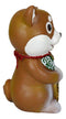 Maneki Shiba Inu Figurine Talisman Cute Japan Dog Puppy Year Of The Dog 4"Tall