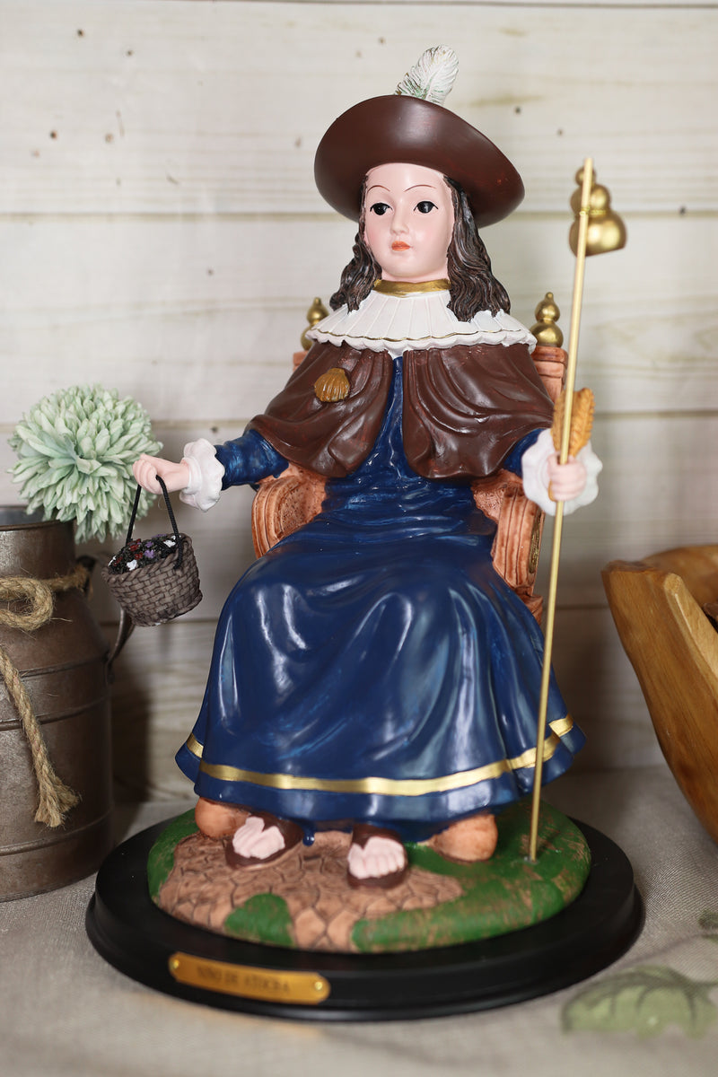 Ebros Roman Catholic Santo Nino De Holy Infant Of Atocha Figurine 13.5"H