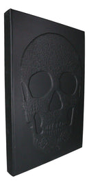 Necromancy Gothic Tooled Floral Sugar Skull Blank Page Hardcover Journal Book