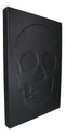 Necromancy Gothic Tooled Floral Sugar Skull Blank Page Hardcover Journal Book