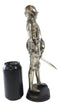 French Royal Grand Armee Fleur De Lis Elite Knight with Sword & Shield Figurine