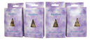 Ebros Backflow Incense Cones Pack of 80 Rose Scent For Incense Burners Decoratives