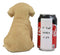 Ebros Realistic Sitting Adorable Labrador Puppy Statue 6.75" Tall Pet Pal