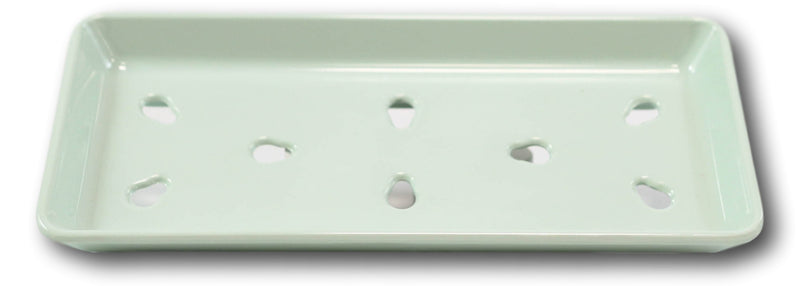 Japanese Raw Sushi Preparation Storage Green Neta Zara Melamine Plates Set of 2