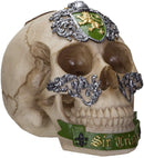 Ebros The Knights of The Round Table Skulls Sir Tristan Resin Skull Figurine