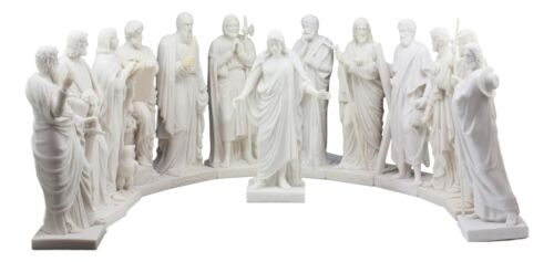 Thorvaldsen Museum Art Christian Twelve Apostles And Jesus "Christus" Statue Set