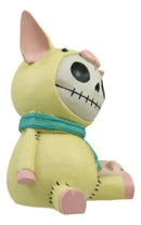 Furrybones Piggy Voodoo Skeleton Small Money Bank Statue 5.5"Tall Furry Bones