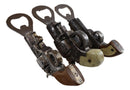 Pack Of 3 Western Cowboy Six Shooter Revolver Gun Pistols Beer Bottle Openers