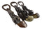 Pack Of 3 Western Cowboy Six Shooter Revolver Gun Pistols Beer Bottle Openers