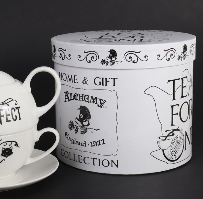 Pentagram Purr Fect Cat Brew Stackable Tea Pot And Cup With Saucer Set Of 3