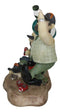 Western Redneck Men Beer Hunters Buddies Drunk On Beer Cans Kegs Party Figurine