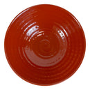 Set Of 4 Swirl Ridged Red Black Melamine 43oz Large Pasta Salad Mixing Soup Bowl