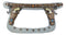 Western Dual Pistols In Holster Faux Tooled Leather Wall Mirror W/ Towel Hooks
