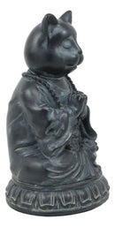 Ebros Buddha Cat Statue Meditating Zen Cat Figurine Cat Memorial Or Spiritual Decor