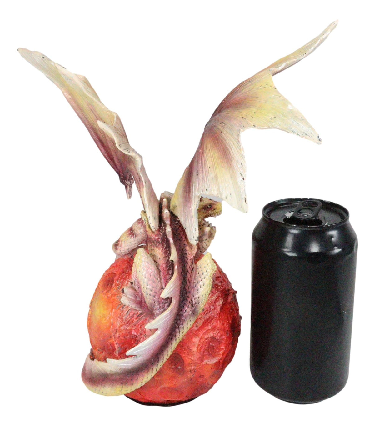Ebros Celestial Galaxy Planet Mars Terrestrial Red Guardian Dragon Figurine Decor - Ebros Gift