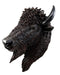 Ebros Large Bison Buffalo Hanging Wall Decor Sculpture Plaque Figurine 18.5" H
