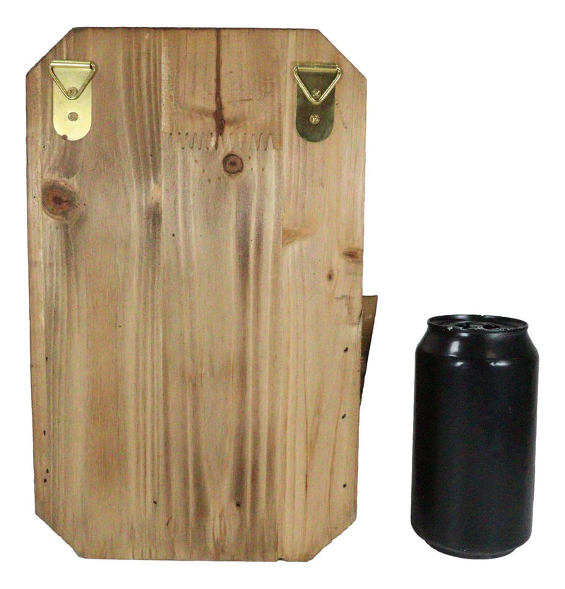 Ebros Western Moose By Pine Trees Forest And Trail Wall Planter Or Mail Holder