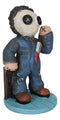 Ebros Pinheadz Monster with Voodoo Stitches Figurine 4.25"H (Michael Myers)