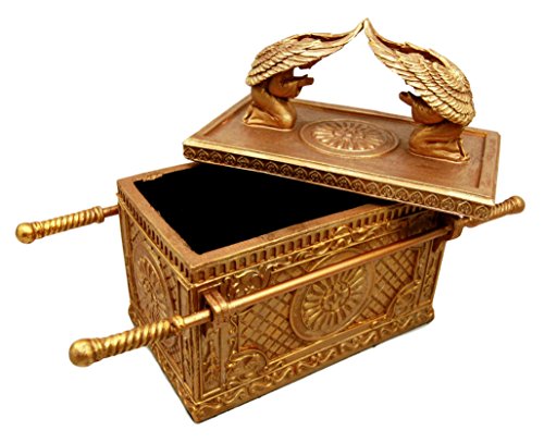 Ebros Ark Of The Covenant With Cherubim Angels Decorative Box 9.5"L (1:5 Scale)