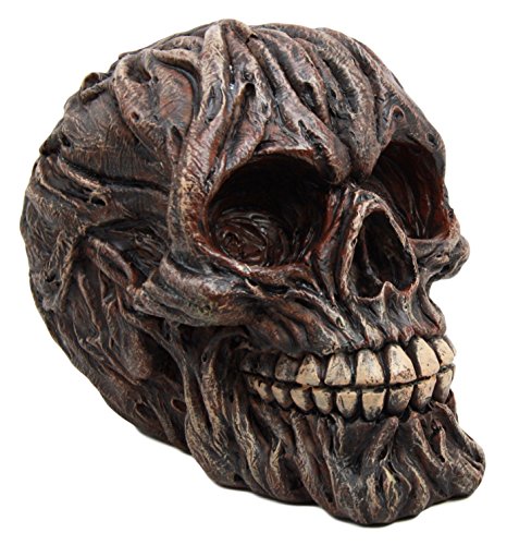 Ebros Swamp Carnage Monster With Wooden Creeping Roots Skull Decorative Figurine